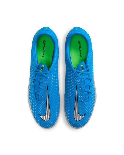 Nike Blue Phantom Gt Academy Mg 'Photo Metallic' for men