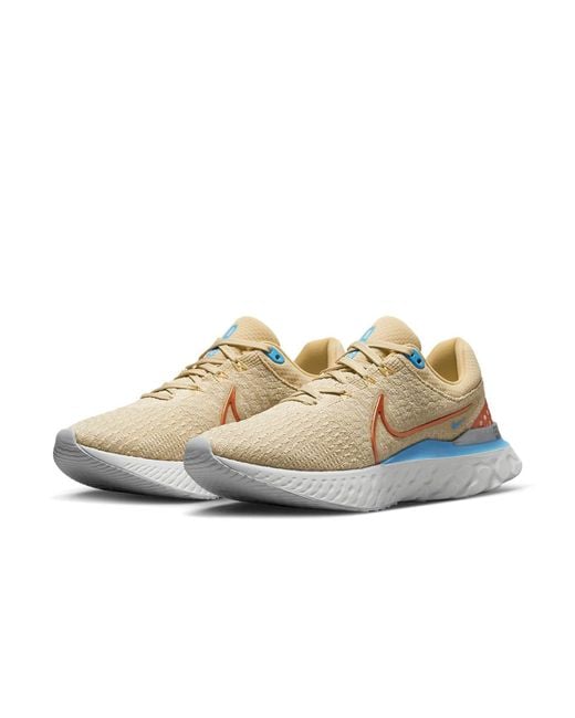 Nike Brown (Wmns) React Infinity Run Flyknit 3 'Sesame Metallic Copper'