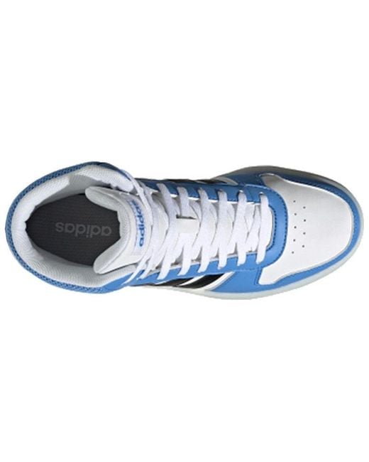 Adidas Blue (Wmns) Hoops 2.0 Mid