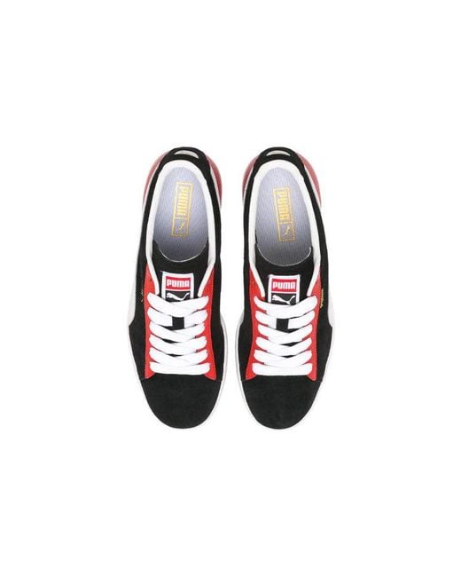 PUMA Red Suede Classic Block 'Snakeskin' for men