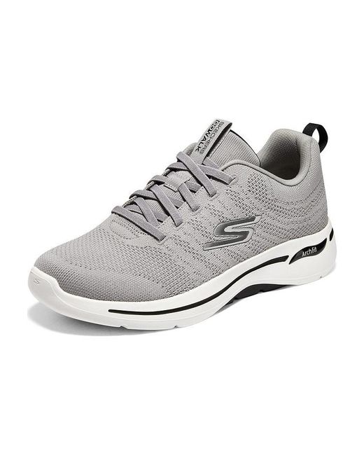 Skechers White Go Walk Arch Fit Grand Select 2.0 'Light' for men