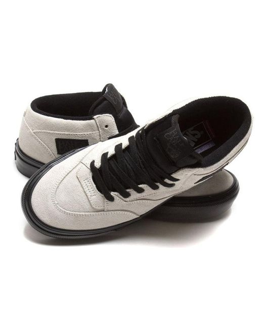 Vans Black Skate Half Cab Mid-Top Sneakers for men