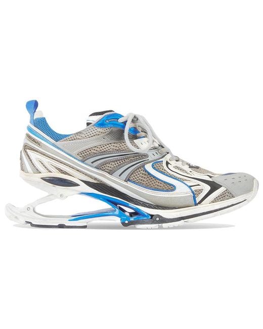 Balenciaga Blue X-Pander Sports Shoes for men