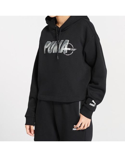 PUMA Black (Wmns) Colorblock Alphabet Logo Printing