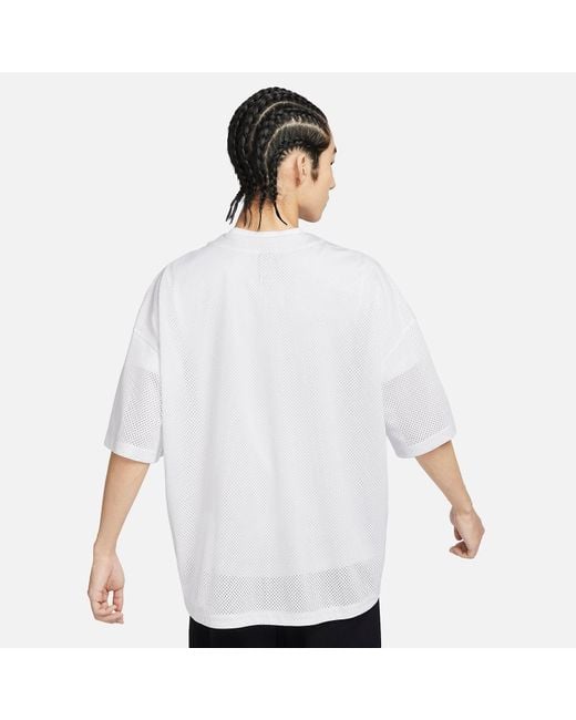 Nike White Graphic T-Shirt for men