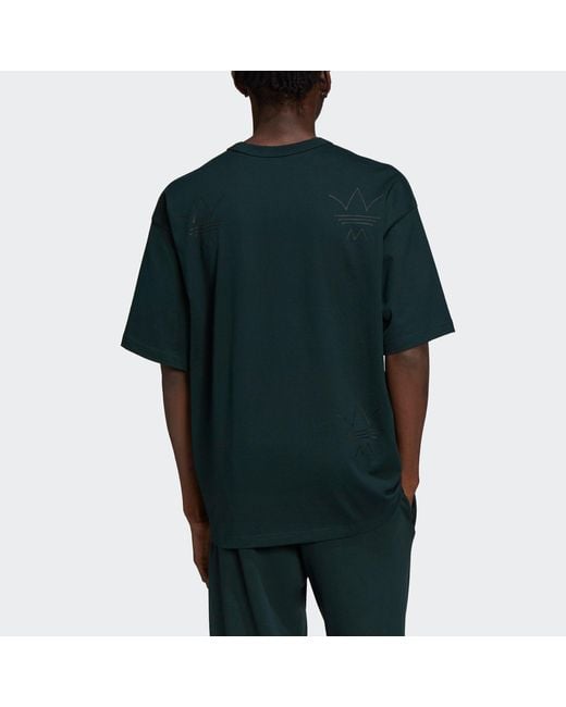 Adidas Green Originals R.Y.V. Grx Tee Logo Tee for men