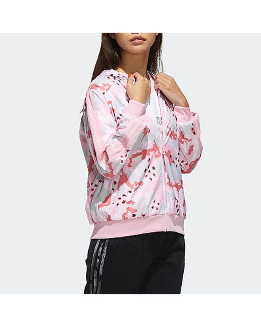 Adidas Pink (Wmns) Neo Windbreaker Jacket