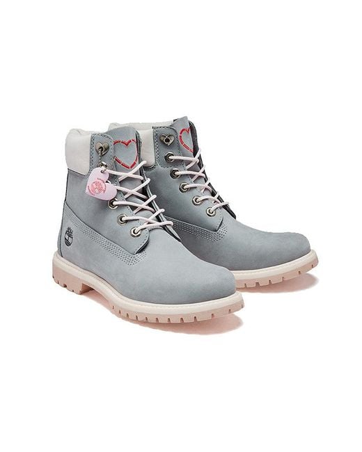 Timberland Blue (Wmns) Icon Inch Premium Boot Nubuck'