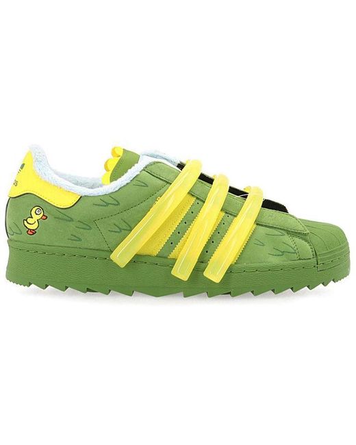 Adidas Yellow Melting Sadness X Superstar 80S Tr 'Duck' for men