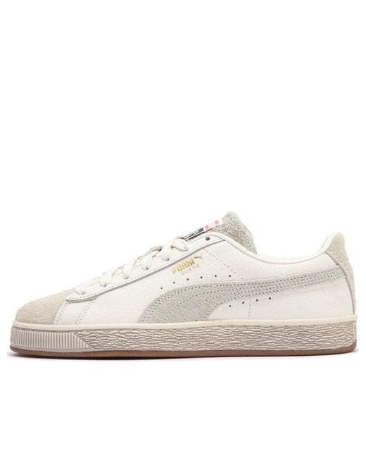 PUMA White X Staple Suede