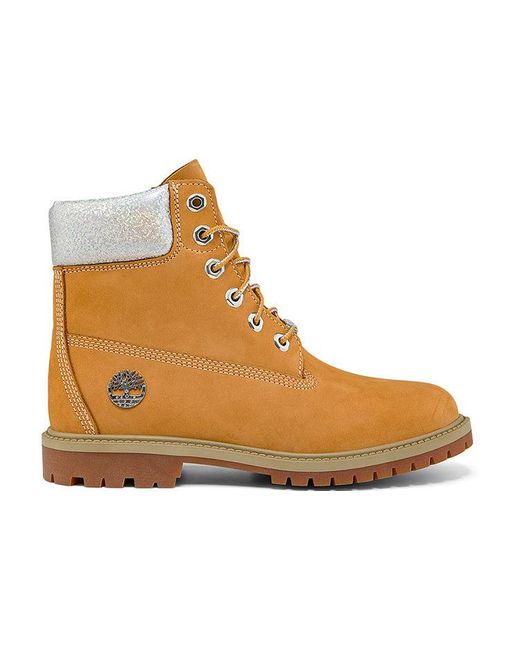 Timberland Brown 6 Inch Heritage Cupsole Boots