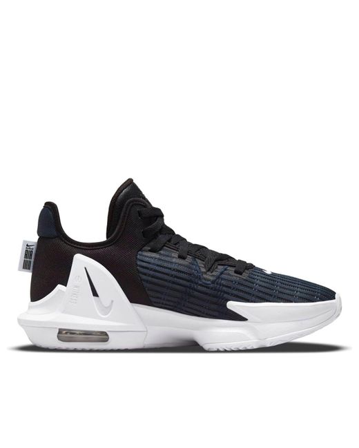 Nike Blue Lebron Witness 6 Dark Obsidian' for men