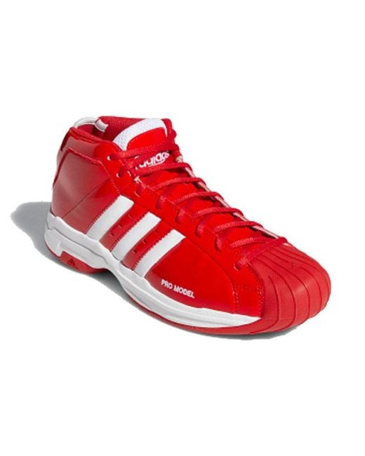 adidas Pro Model 2g in Red for Men | Lyst