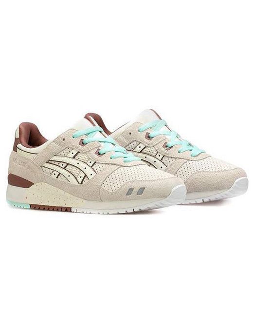 Asics White Nice Kicks X Gel Lyte 3 Og 'Nice' for men
