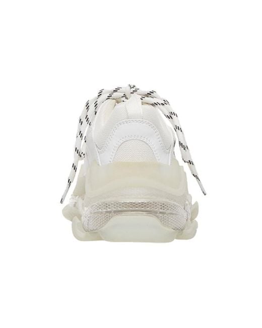 Balenciaga White (Wmns) Triple S Sneaker 'Clearsole