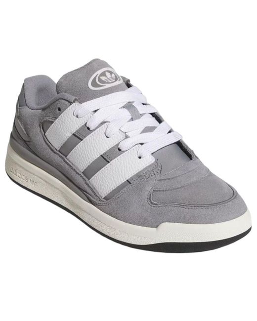 Adidas White Forum2000 Three Cloud' for men