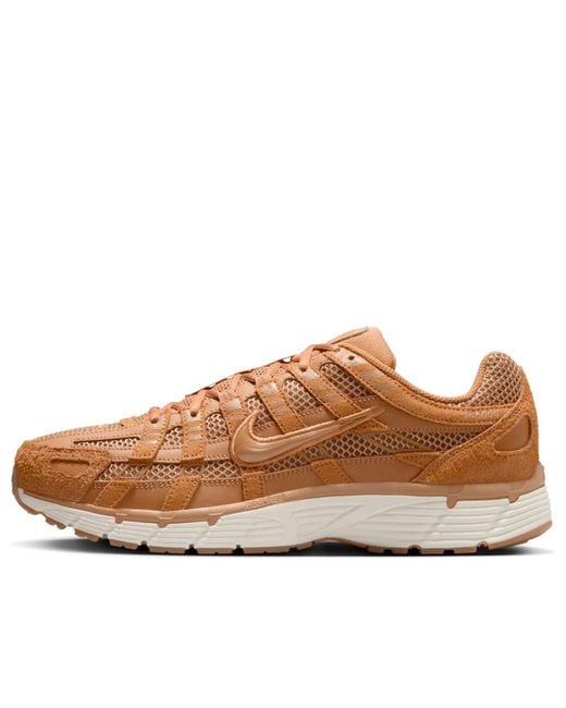 Nike Brown P-6000 Se 'Flax Metallic Sail' for men
