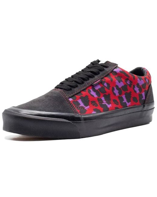 Vans Red Stray Rats X Vault Ua Old Skool Ns Og Lx 'Raven Racing' for men