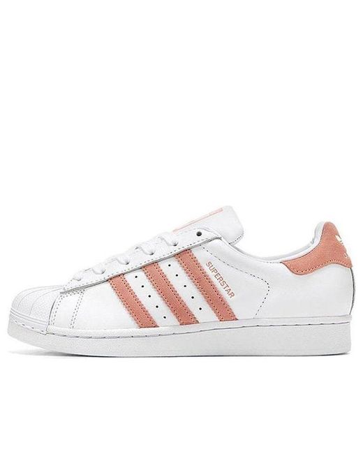 Adidas White (Wmns) Superstar Glow'