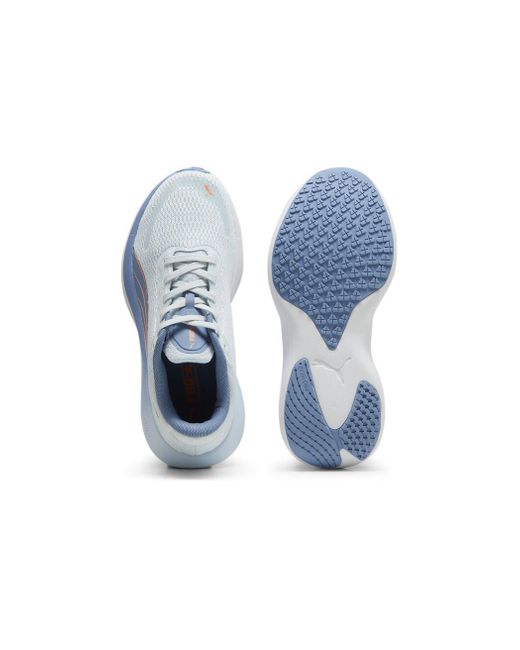 PUMA White Scend Pro Running Shoes 'Sky' for men