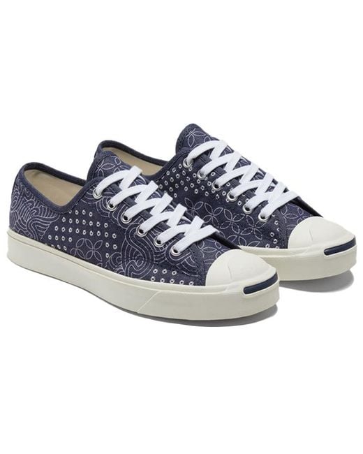 Converse Blue Jack Purcell Hybrid Low 'World Denim for men