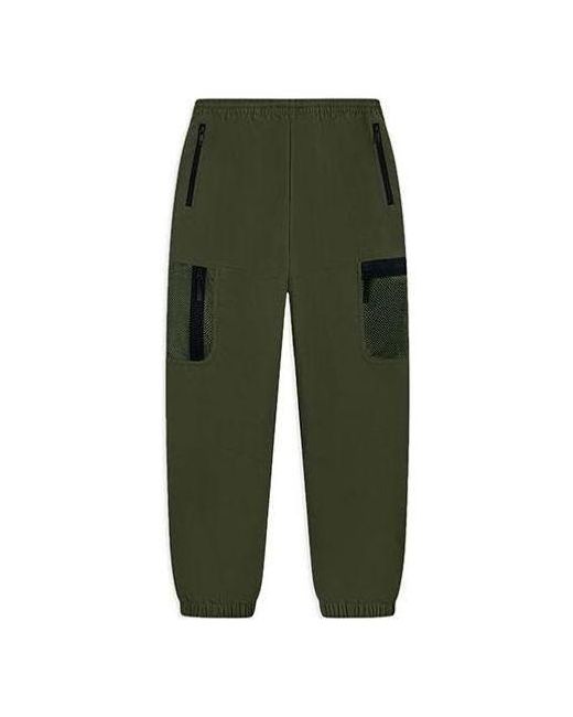 Li-ning Green Counterflow Logo Pocket joggers Pants for men