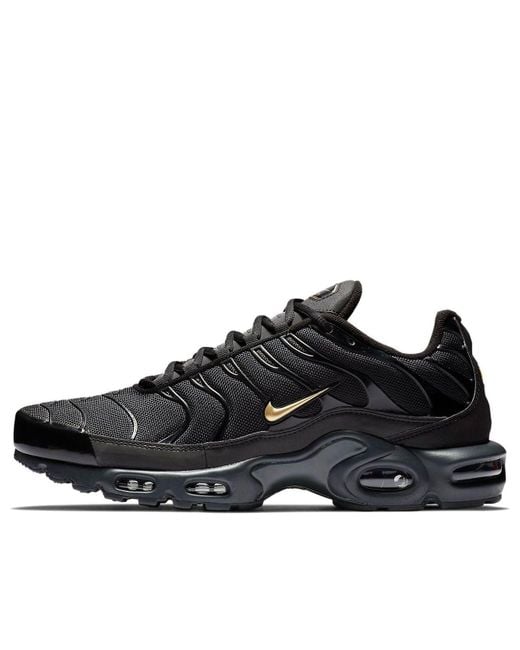 air max tn gold black
