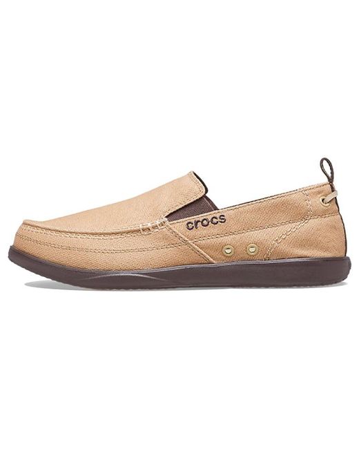 CROCSTM Natural Walu Syn Slate 'Khaki Espresso' for men