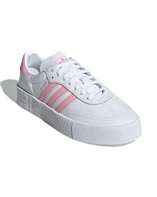 Adidas White (Wmns) Sambarose 'True'