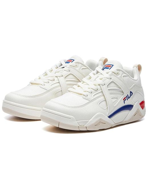 Fila White (Wmns) Cage Knit Low