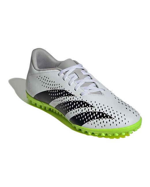 Adidas White Predator Accuracy.4 Tf Solar' for men