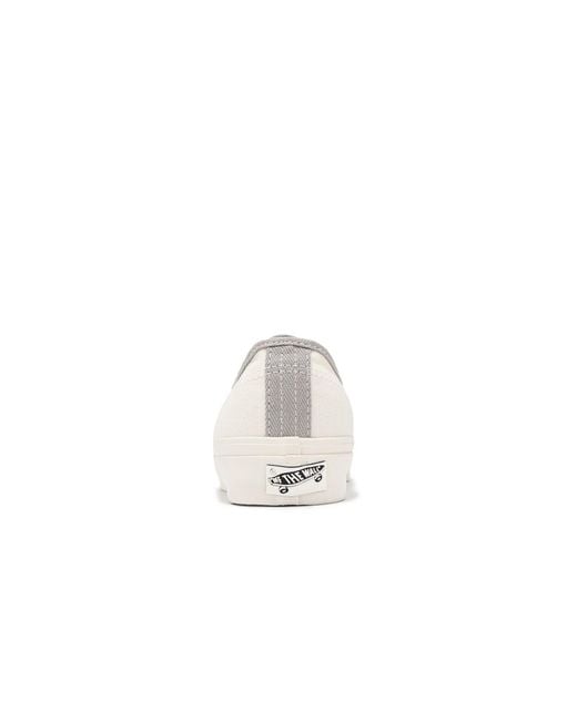 Vans White Premium Authentic 44 'Drizzle' for men