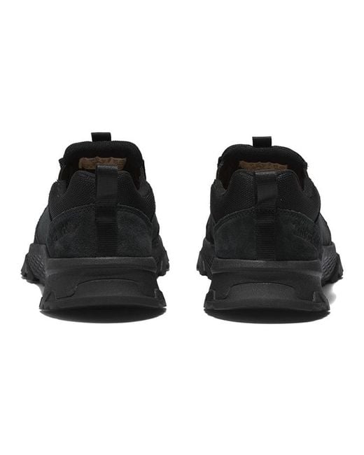 Timberland Black Lincoln Peak Waterproof Light Slip-On Suede' for men