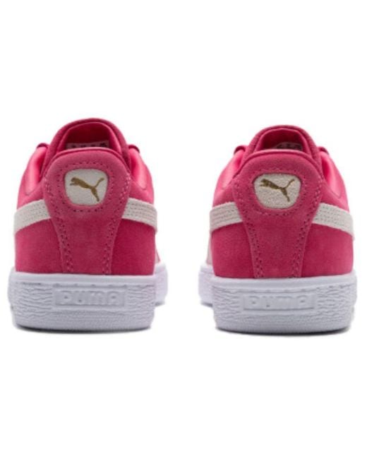 PUMA Pink Suede Classic Xxi Trainers for men