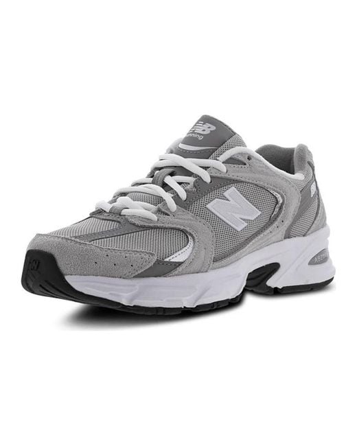 New Balance White 530 'Raincloud' for men