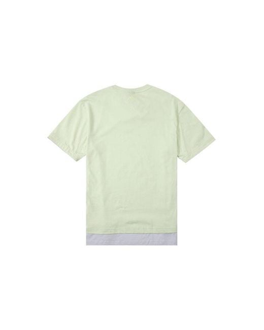 Adidas Green St Gfxrlx Tee Athleisure Casual Sports Round Neck Short Sleeve for men