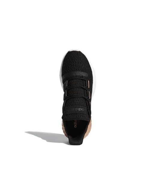Adidas Black (Wmns) Tubular Dusk Platinum Metallic'