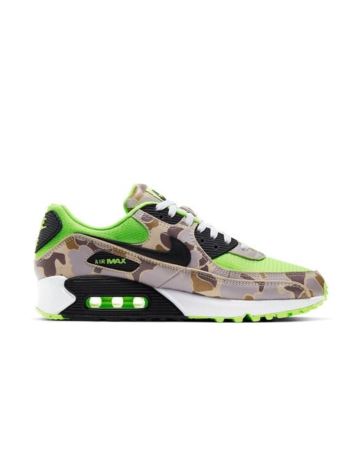 Nike Green Air Max 90 Camo' for men