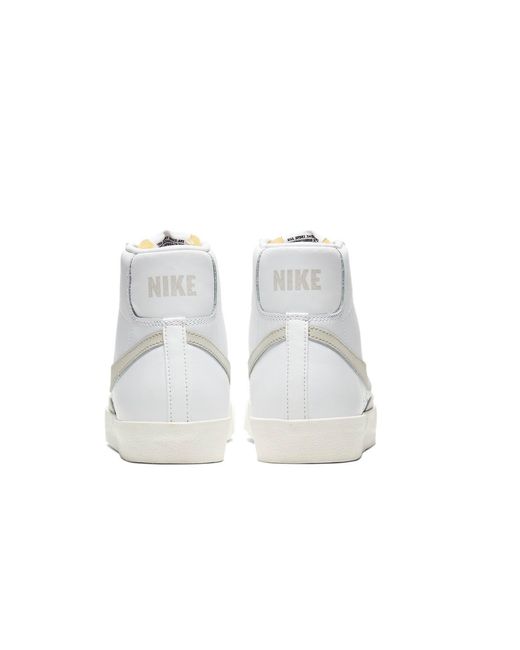 Nike White Blazer Mid 77 'Light Bone' for men