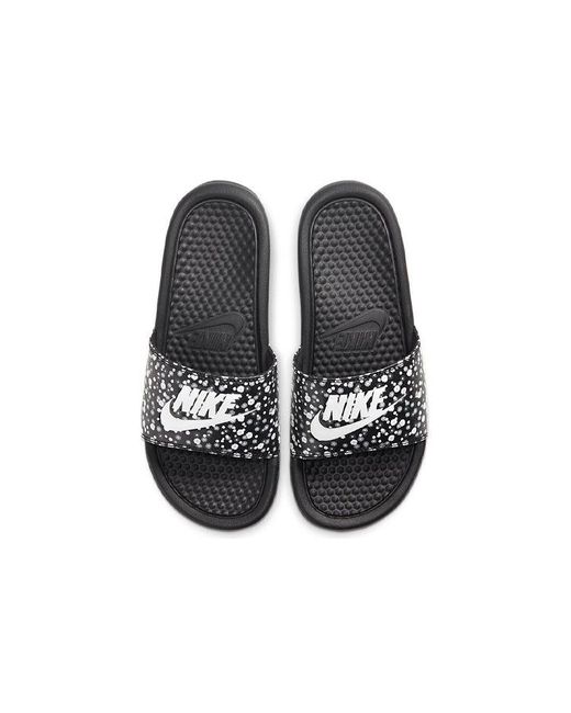 Nike Black (Wmns) Benassi Jdi Floral Slide