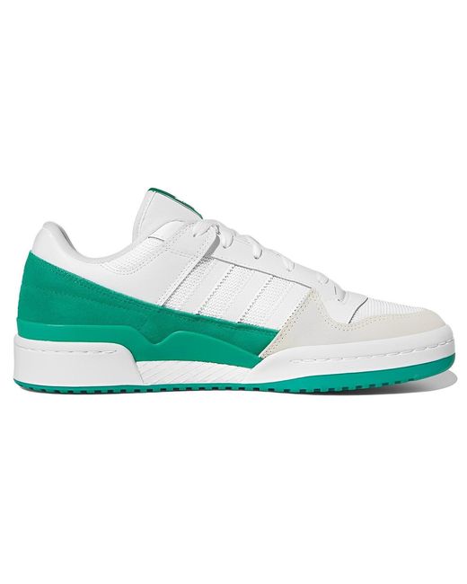 Adidas White Originals Forum Low Classic Shoes 'Court' for men