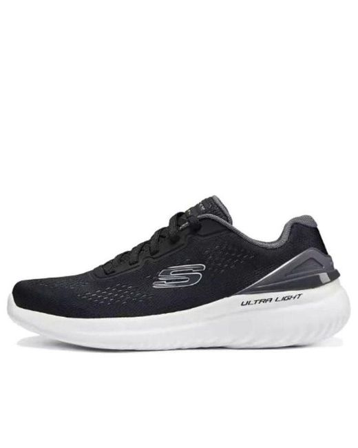 Skechers Blue Bounder 2.0 Lace Up Running Shoes for men