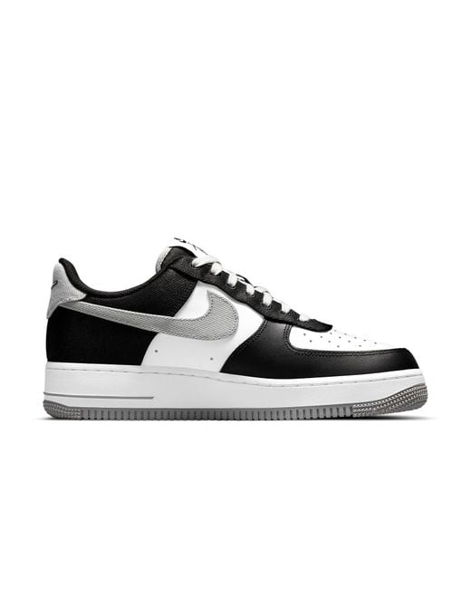 Nike Black Air Force 1 Low '07 Lv8 Emb 'Raiders' for men