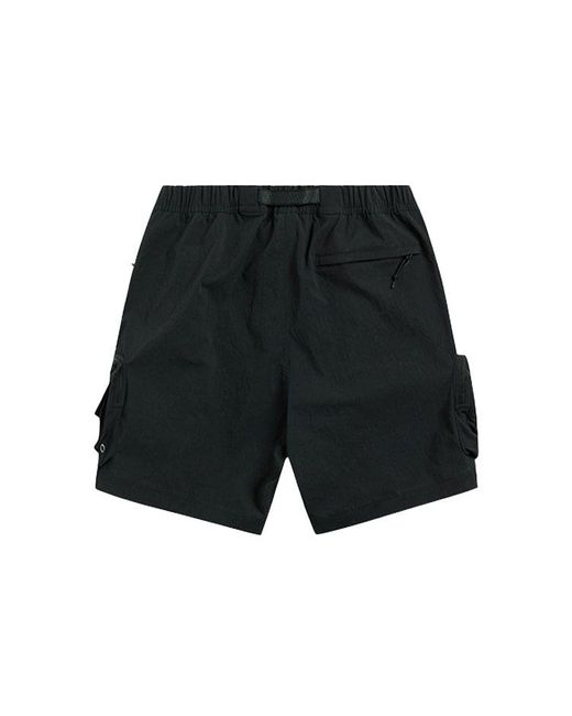 Nike Acg Ebroidered Ogo Acing Waterproof Utipe Pockets Shorts Back in Black  for Men | Lyst