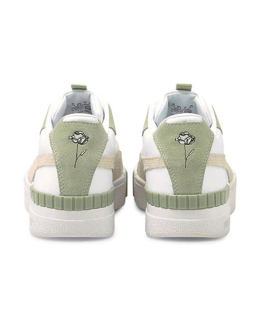 PUMA White (Wmns) Cali Sport 'In Bloom