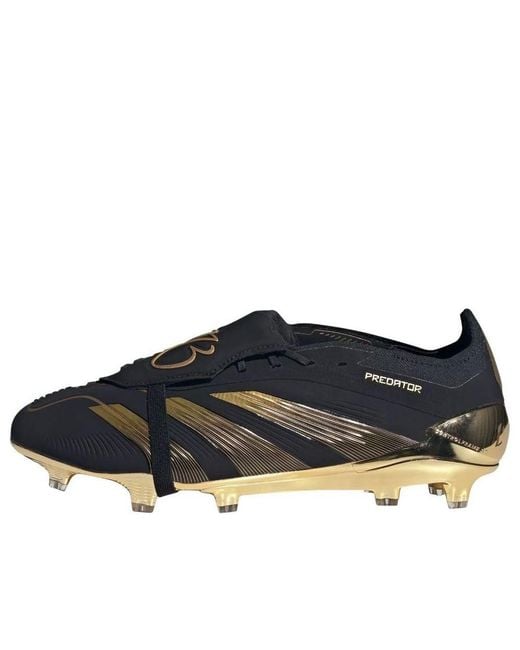 Adidas Black Predator Elite Bellingham Fg Metallic' for men