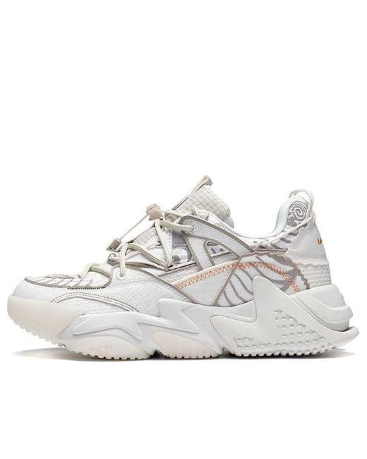 Li-ning White (Wmns) Counterflow Wuxing Fashion Show 'Milk'