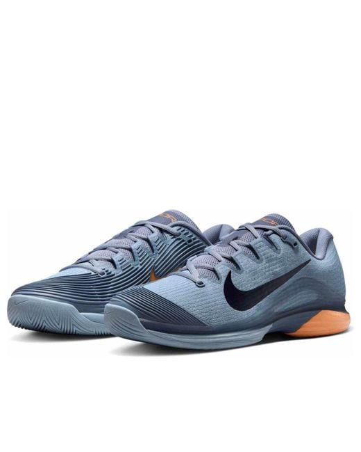 Nike Blue Court Air Zoom Vapor 12 Hc 'Ashen Slate Light Armory Marrakesh Obsidian' for men