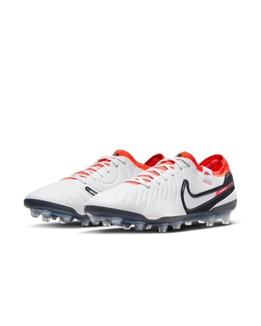 Nike Blue Tiempo Legend 10 Elite Artificial-Grass Soccer Cleats for men