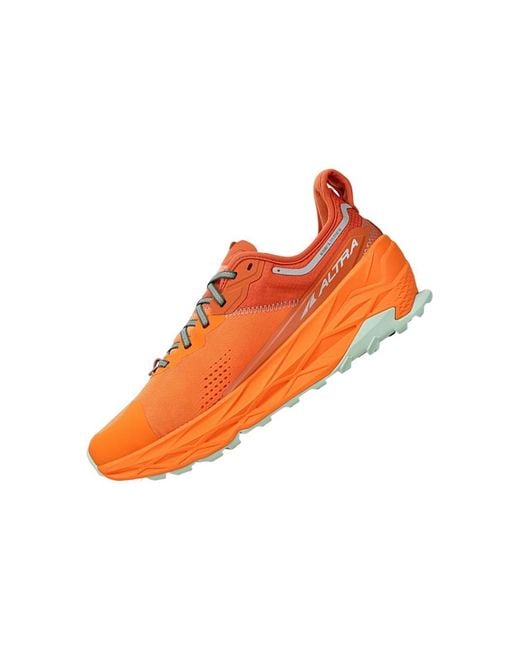 altra running Orange Olympus 5 for men